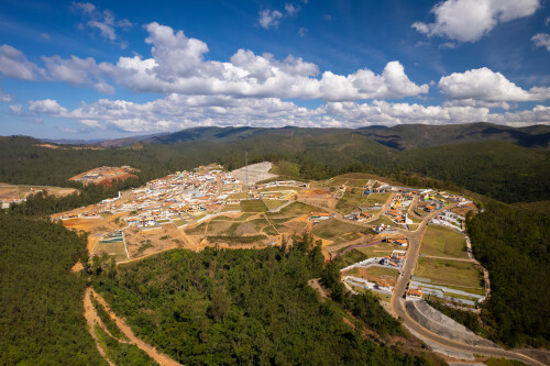 Mariana Barragem drone photo
