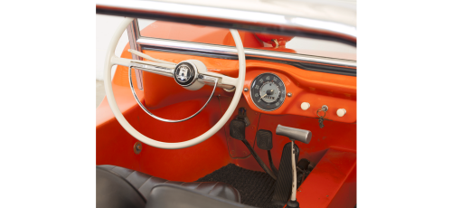 view of dashboard and steering wheel