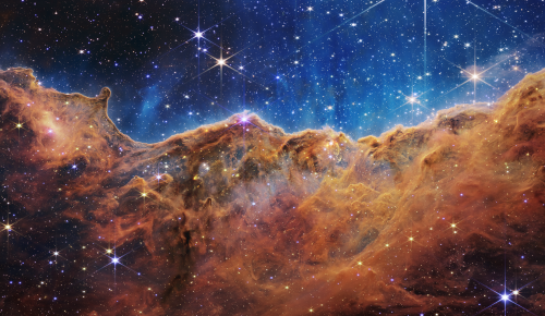 cosmic cliffs in carina nebula