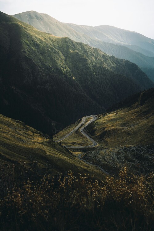 Road through the mountains