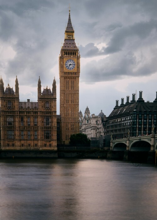 Big Ben on the Thames